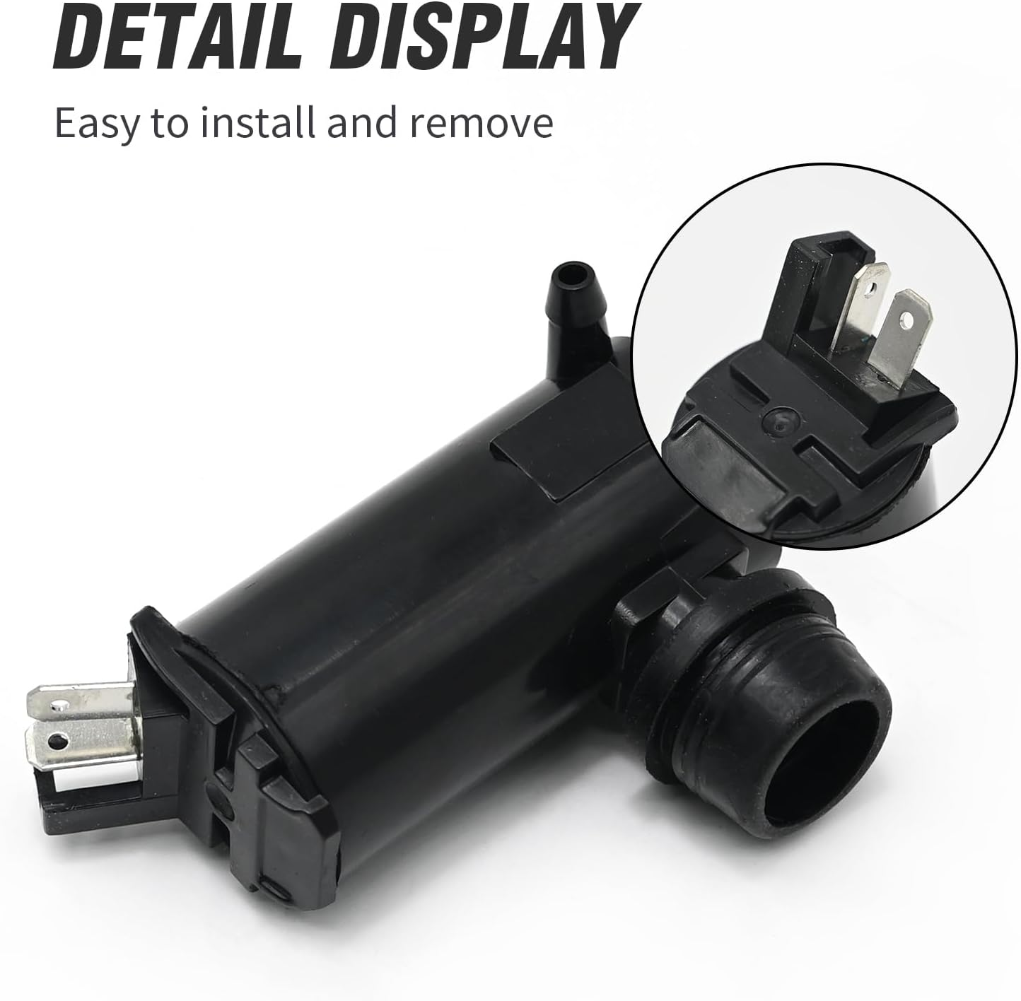 SYOWADA 83BB17K624AA Windscreen Washer Pump Motor, Replacement for Ford Territory SX 2004 2005, Replaces 6156960 6140949 83BB17K624BA image number 4