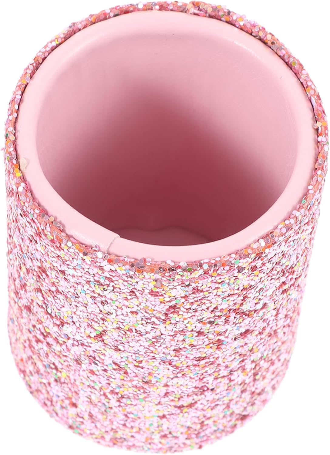 FRCOLOR Decorative Makeup Brush Holder Box Portable Brush Organizer Plastic Cosmetic Storage Case