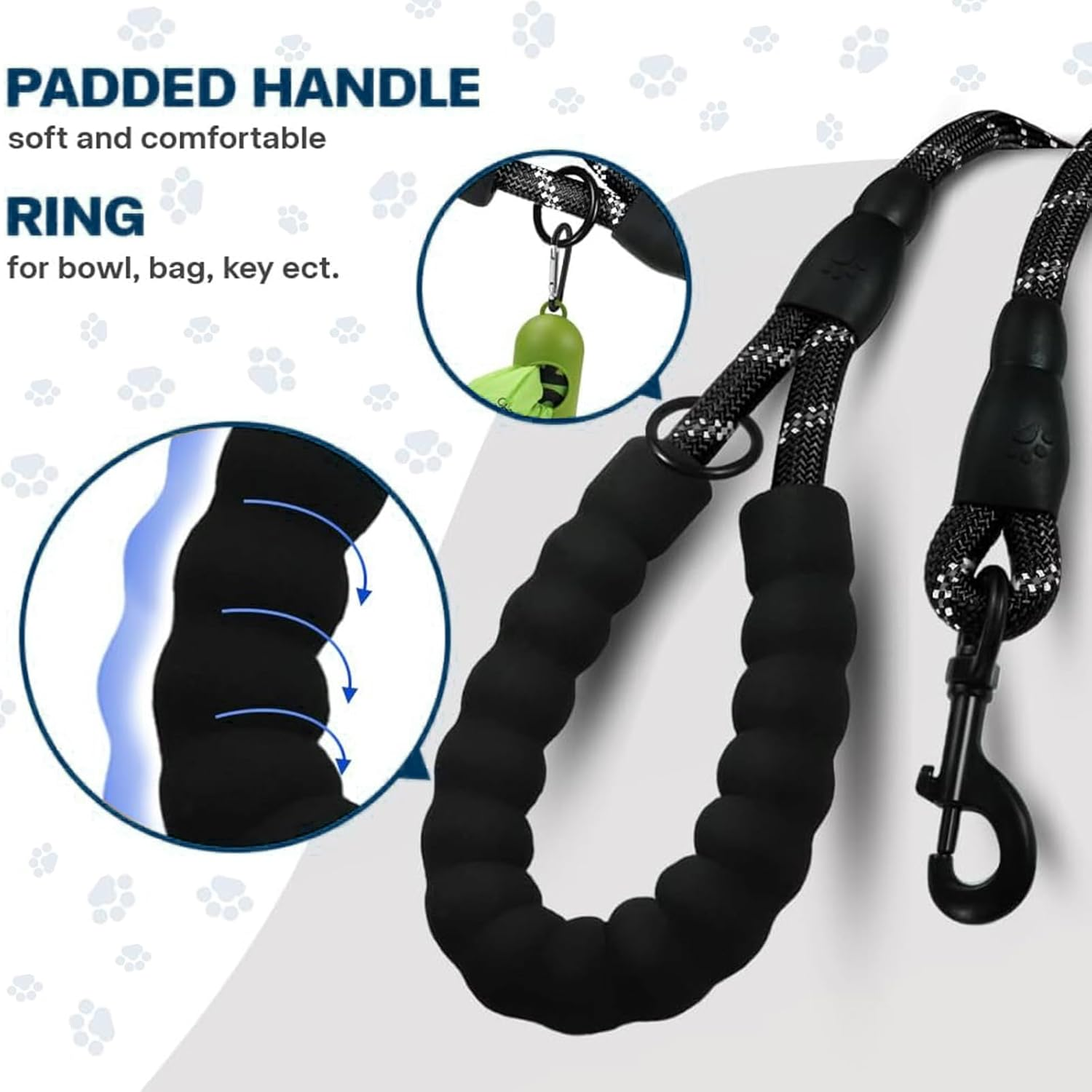 Dog Harness with Leash Set, 1.5M, Adjustable, No Pull, Reflective Vest for Dogs, Safe, Comfortable, and Durable &ndash; Ideal for Walking, Training, and Outdoor Adventure (Large) image number 5