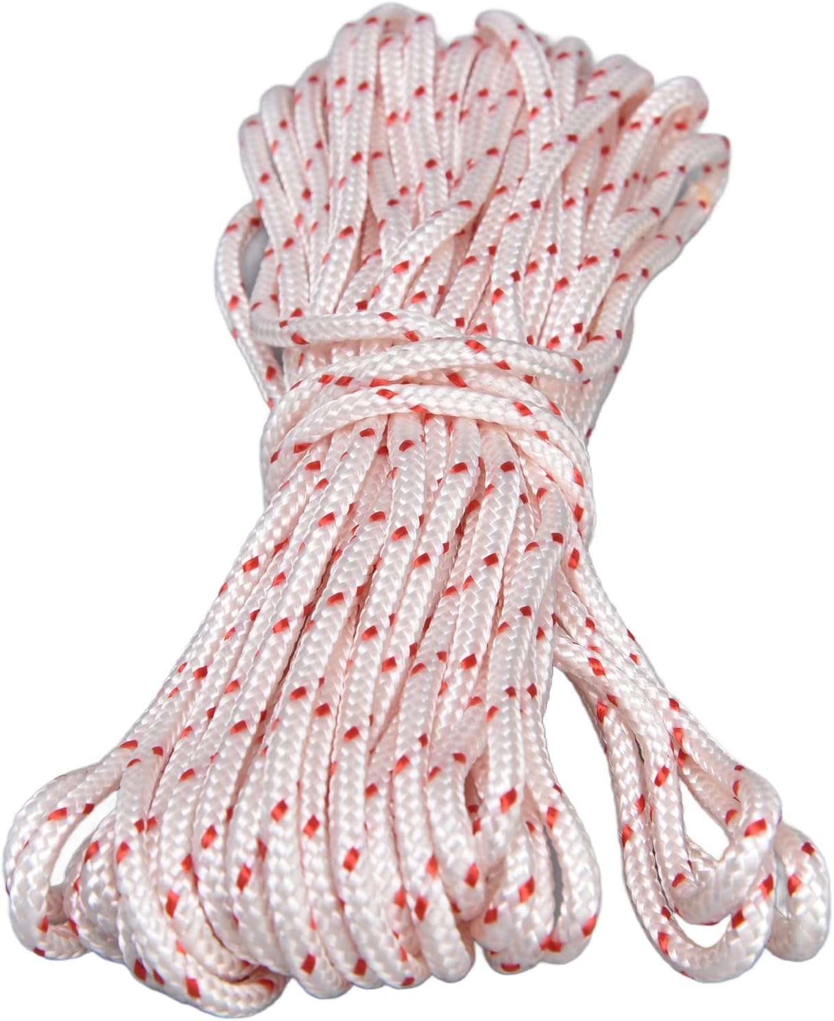 Lawn Mower Nylon Rope, Chain Saw Pull Cord Recoil Starter String Rope Replacement Edger Brush Cutter Engine Parts Cord Recoil for String Trimmer Edger Craftsmans 10 Meter(4.5Mm) image number 2