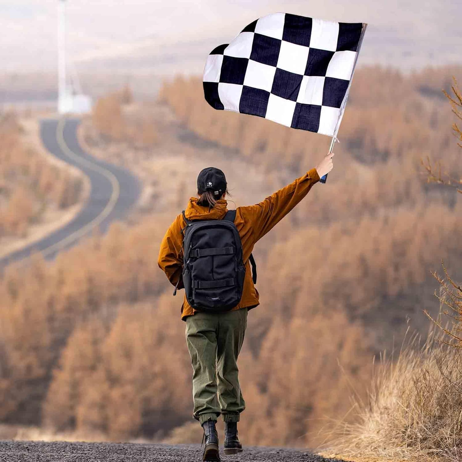 2Pcs 2M Handheld Telescoping Flag Pole with Clips, Portable Stainless Steel Flagpole Extendable Telescopic Flag Poles for Tour Guide Horse Training Festival, 2M image number 6