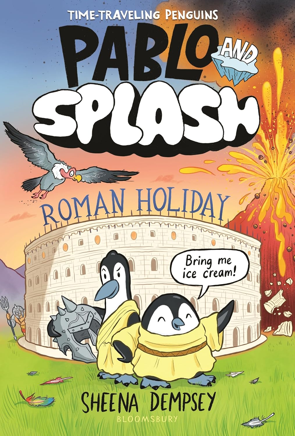 Pablo and Splash: Roman Holiday: the Hilarious Kids' Graphic Novel Series about Time-Travelling Penguins image number 4