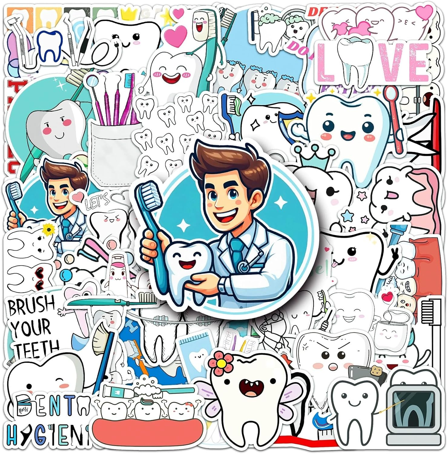 Music Graffiti Stickers 50 PCS for Laptop Guitar Luggage Notebook Water Bottles Scrapbook Journal Phone Skateboard Computer Helmet,Musical Note Aesthetic Decals for Girls Teens Adult