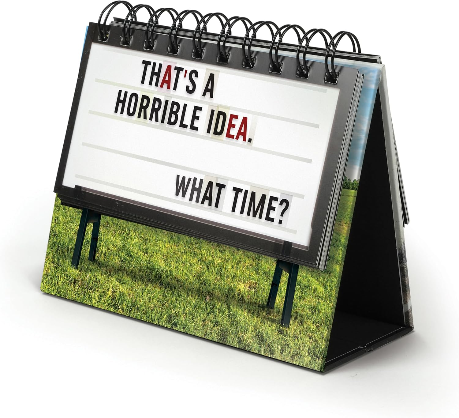 Fred Daily Marquee Desktop Flipchart