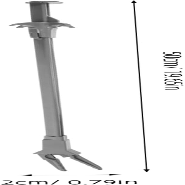 50Cm Aquarium Tweezers Tongs Plastic Aquarium Tongs Plant Maintenance Tool for Fish Tank Aquascaping Plants image number 2