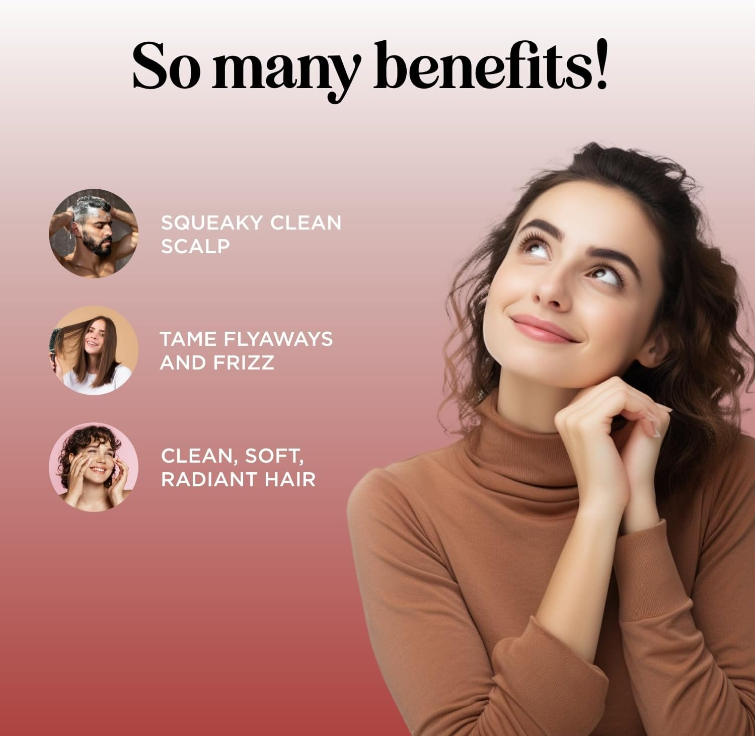 Maple Holistics Argan Oil Shampoo and Set - Argan, Jojoba, Almond Oil, Peach Kernel, Keratin - Sulfate Free - Safe for Color Treated, Damaged and Dry Hair - for Women, Men, Teens and All Hair Types image number 4