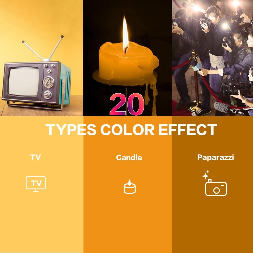 W200 Handheld RGB Light Wand, 200Mm RGB Light Bar 360&deg; Full Color Portable Photography Lighting with Magnet and Bi-Color CCT Mode. CRI 95+ 2500-9000K Dimmable Camera Light Illumination 800Lux /0.3M , 20 Color Effects 7W Power 3000Mah Lithium-Ion Battery (Type C Rechargeable) One Tripod and One USB Cable Inclued.