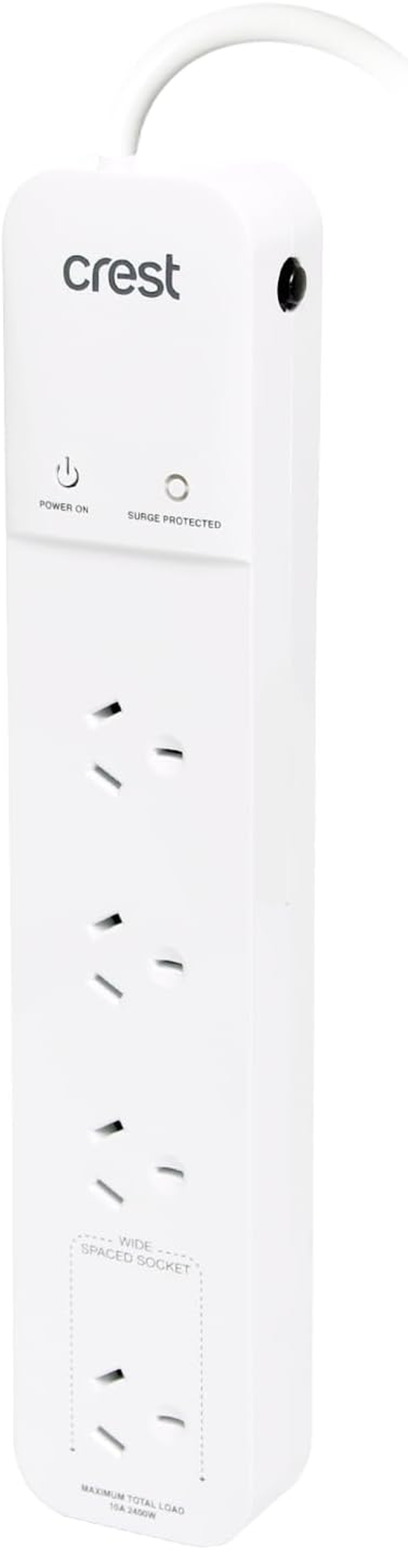 Crest Power Board 4 Socket Surge Protected image number 1