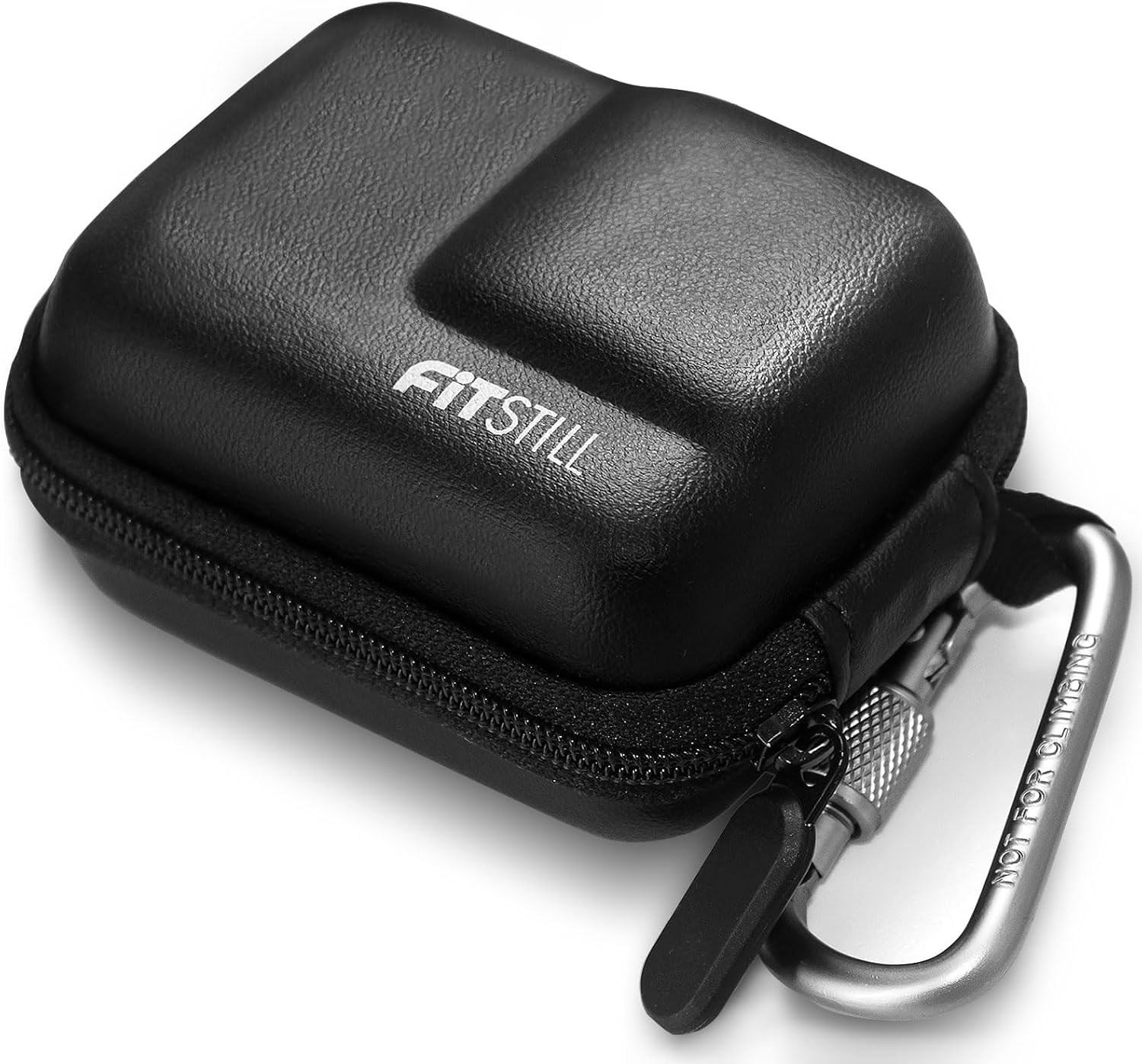 Fitstill Black PU Carrying & Protective Hard Shell Travel Storage Case Compatible with Insta360 Ace Pro2/Ace Pro DJI Osmo Action 5 Pro 4 Action 3 Go Pro Action Cameras Accessories Kit