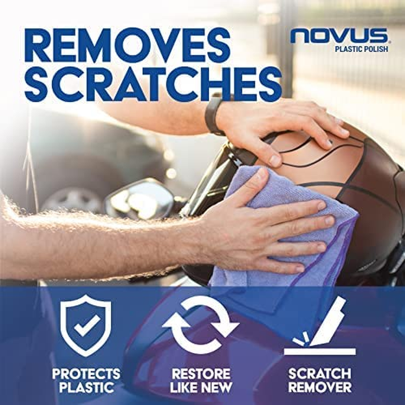 Aquatech 12310 Novus Cleaning and Scratch Remover Kit, White Bottle image number 3