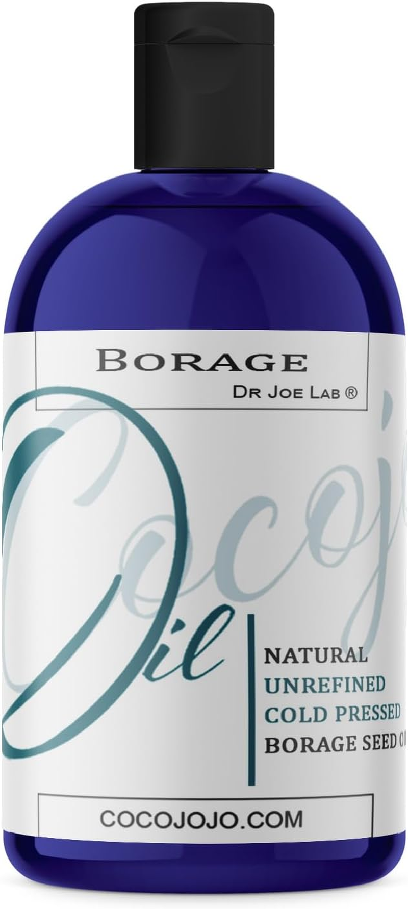 Dr Joe Lab Borage Seed Oil - 8 Oz - 100% Pure Cold Pressed Non-Gmo Premium Grade Carrier Oil for Skin Hair Nails Body Beard Face High GLA - All Skin and Hair Types - Packaging May Vary image number 6