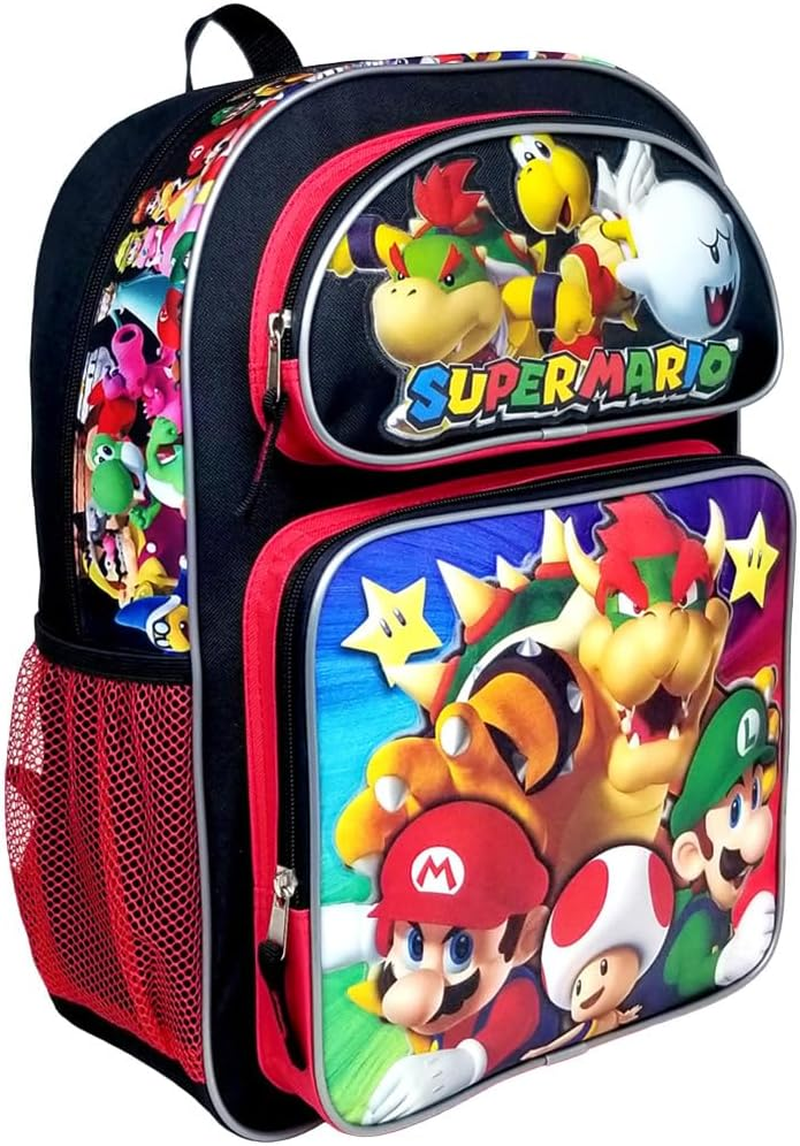 SUPER MARIO Bros Super Bowser Large Backpack #NN43718 image number 2