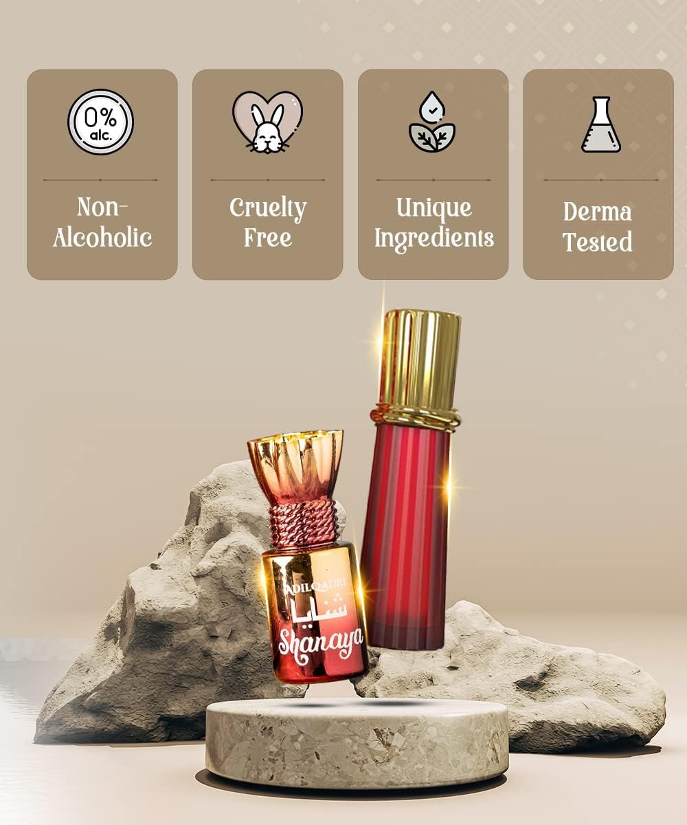 Green Velly Adilqadri Shanaya Luxury Unisex 100% Alcohol Free Long Lasting Attar Perfume (20 ML) image number 2
