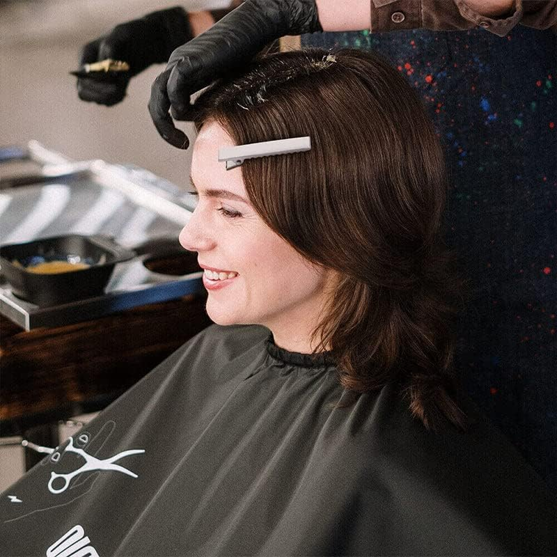 AIMALL 10PCS DIY Hair Clips Blank Alligator Metal Clips, Silver, for Kids & Women, 1.26"/1.61"/1.81"/2.20" Sizes, Perfect for Hair Styling & Craft Projects image number 2