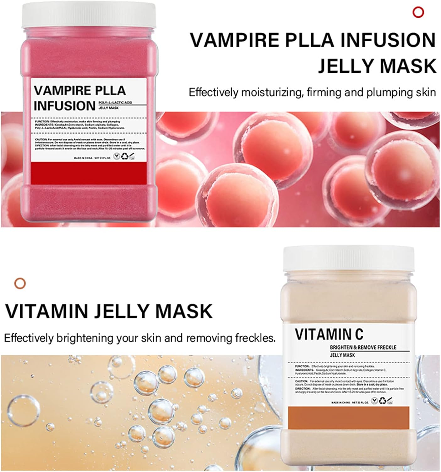 Julycrab Jelly Mask for Facials Jelly Face Mask Powder image number 3