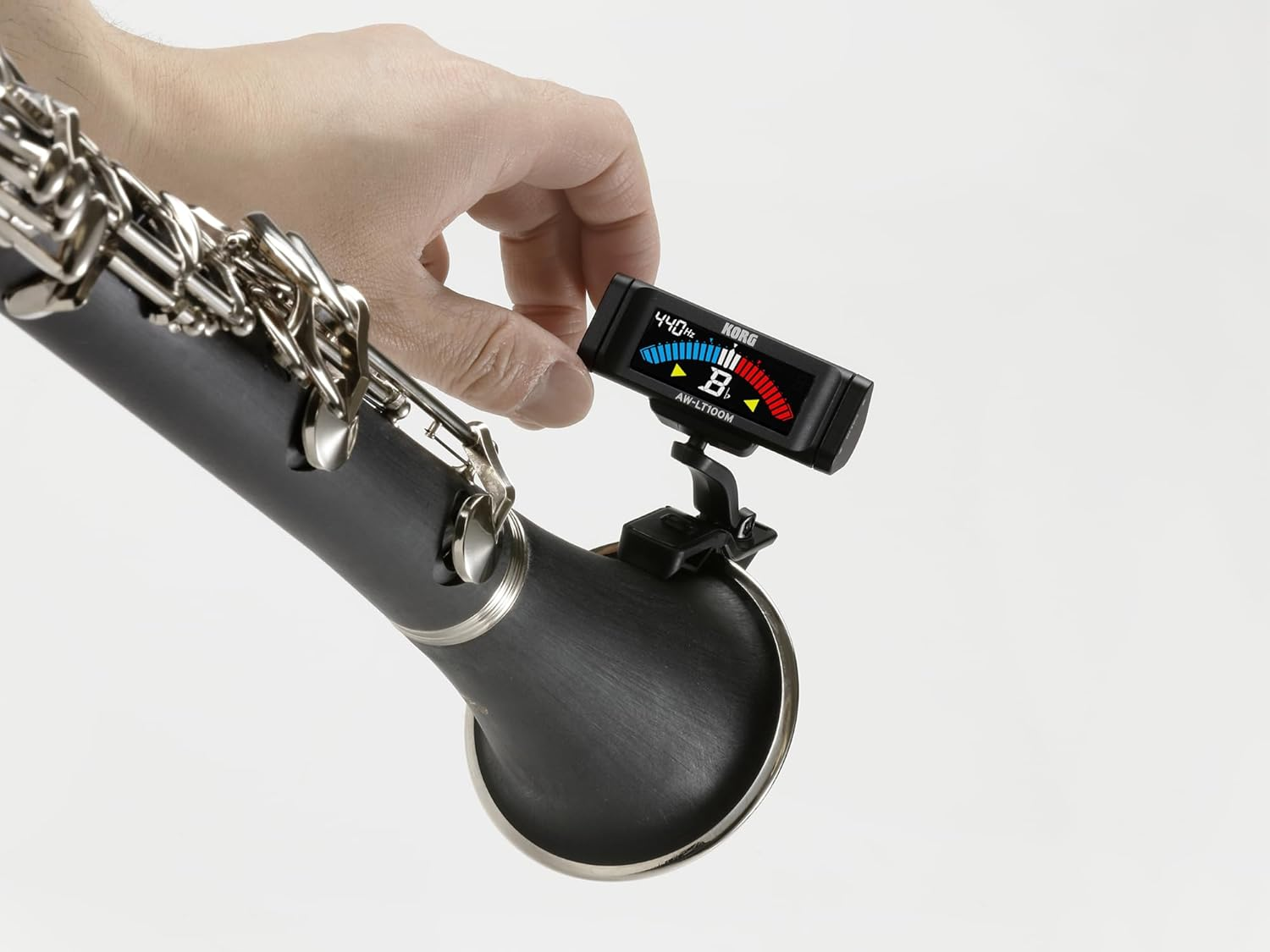 KORG KO-LT100M AW-LT100T Lightweight Trumpet Clip-On Tuner with Bright Colour LCD Screen image number 2