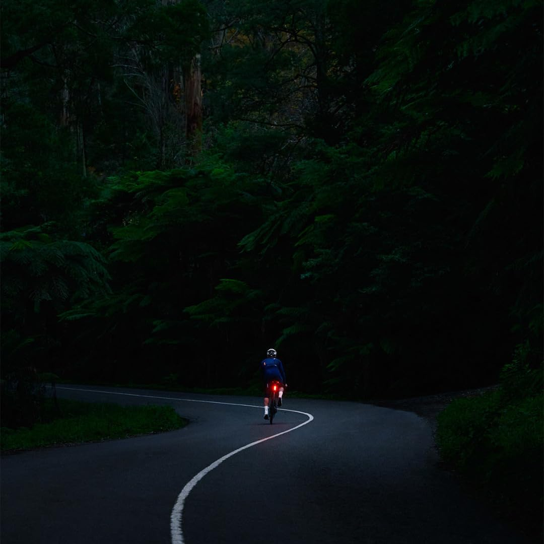 KNOG Blinder R-150 USB Rechargeable Bike Tail Light - 150 Lumen Rear Bike Light with Strobe LED & Angled Beam for Maximum Visibility, 50-Hour Runtime, Bike Rear Light One Size Black/Red image number 5