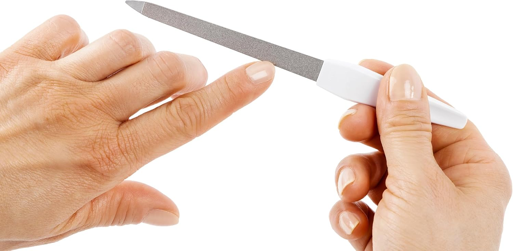 Remos Sapphire Nail File for the Perfect Manicure with Straight File Blade - 10 Cm image number 1