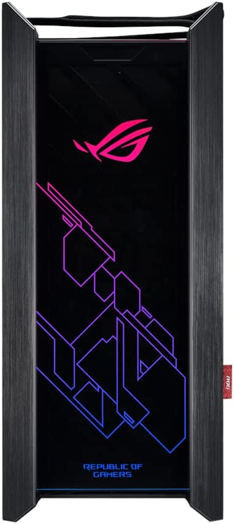 Asus ROG Strix Helios GX601 RGB Mid-Tower Computer Case for up to EATX Motherboards with USB 3.1 Front Panel, Smoked Tempered Glass, Brushed Aluminum and Steel Construction, and Four Case Fans, Black - Helios Gx601|White image number 5