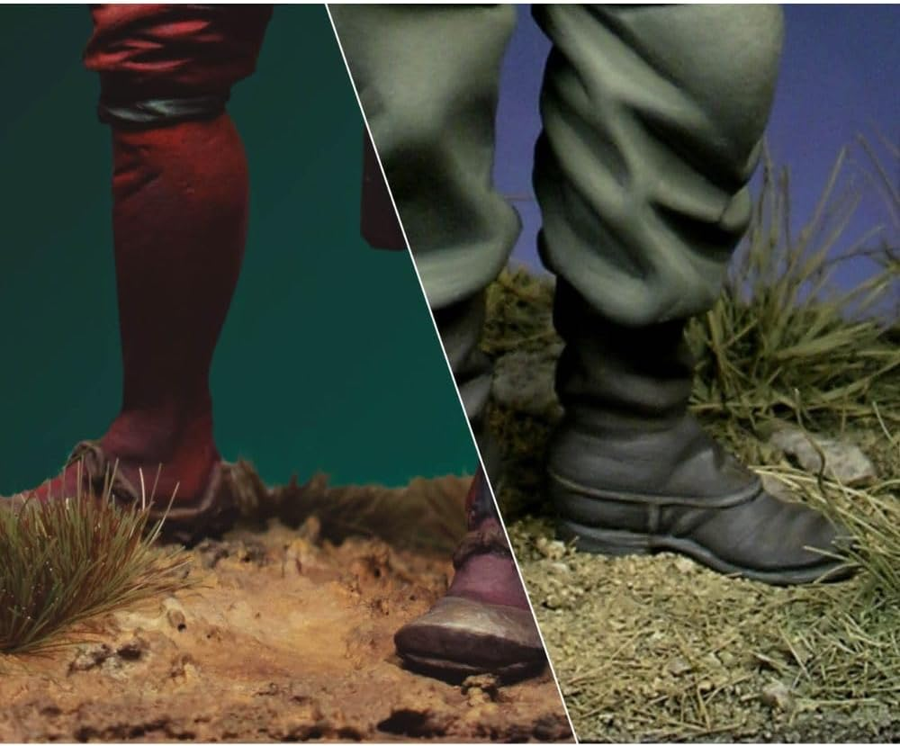 Vallejo Premium Colour Basic Opaque 16 Colour Set, Earthtone Colors Paint Set 17Ml image number 2