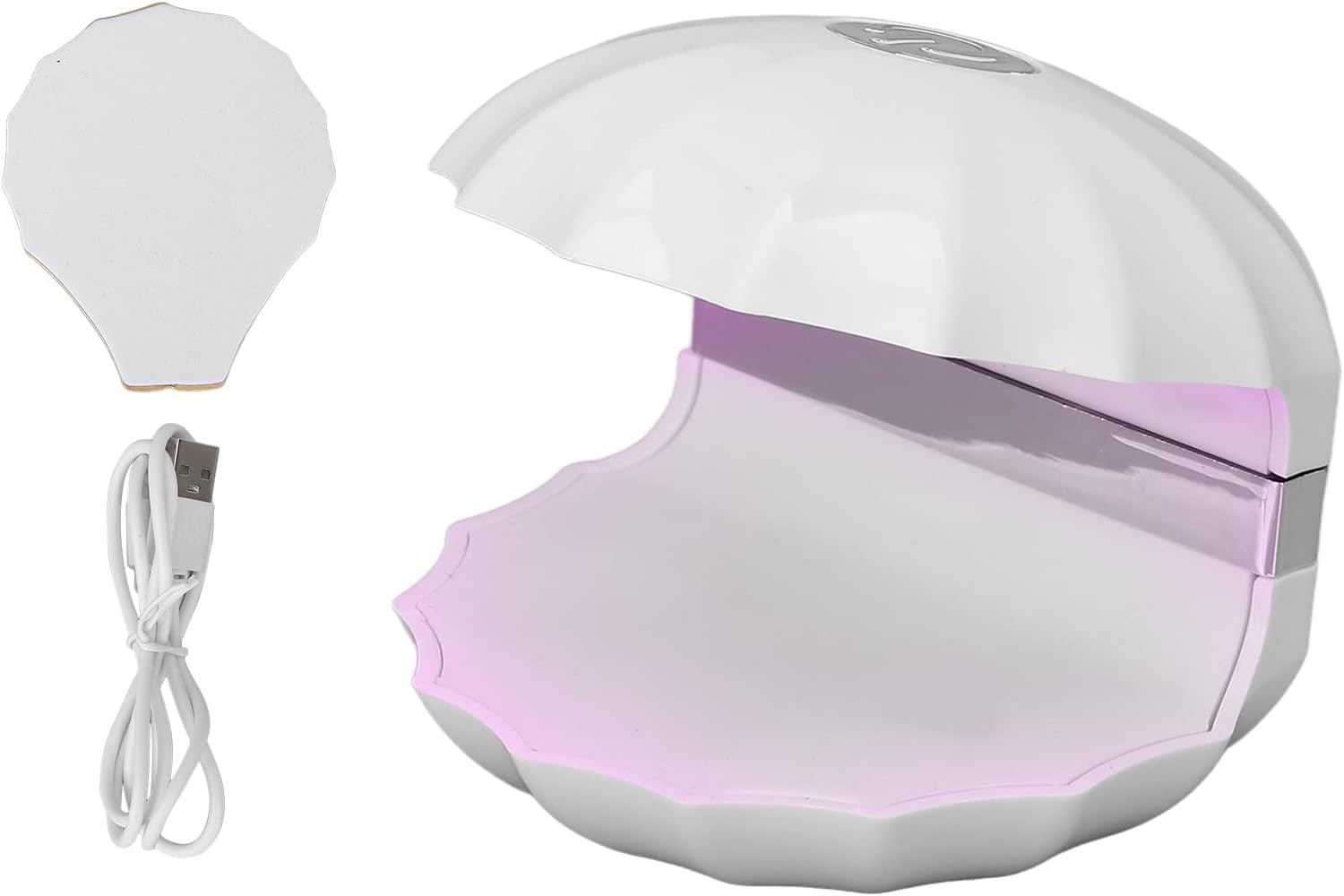 Nail Care Lamp Compact DIY Mini Button Nail Care Lamp image number 2