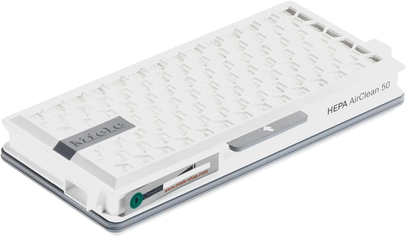 Miele SF-HA 50-2 HEPA Airclean Filters with Timestrip Indicator, Vacuum Filters for Complete C2/C3 and Compact C1/C2 Vacuum Cleaners, XL Pack of 2 image number 3