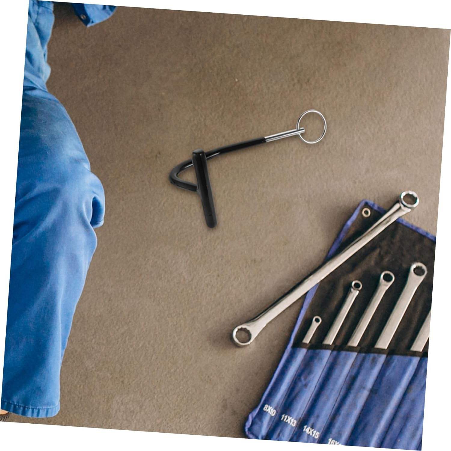 MAGICLULU Automotive Dent Repair Tools Paintless Leverage Tool with Support Rod and Puller Head for Vehicle Body Dent Edge Removal Suitable for Auto Body Shops and Hail Damage Repair