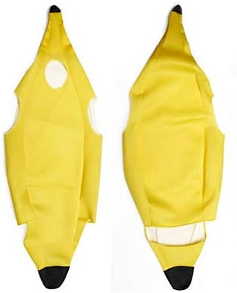Christmas Adult Fancy Dress Men'S Banana Bodysuit Funny Fruit Outfit Costume image number 1