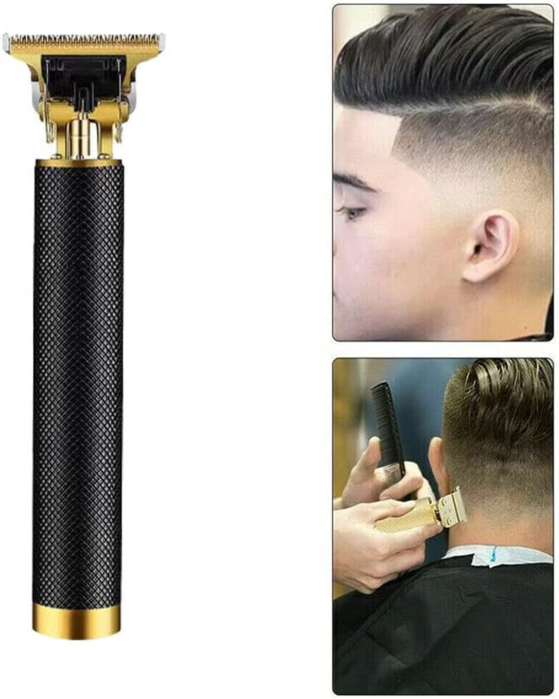 AIMALL Men&rsquo;S Portable Electric Hair Trimmer Clippers Beard Shaver Cutting Cordless, USB Rechargeable, Titanium Ceramic Blade, Low Noise, 240 Minutes Runtime - Black image number 6