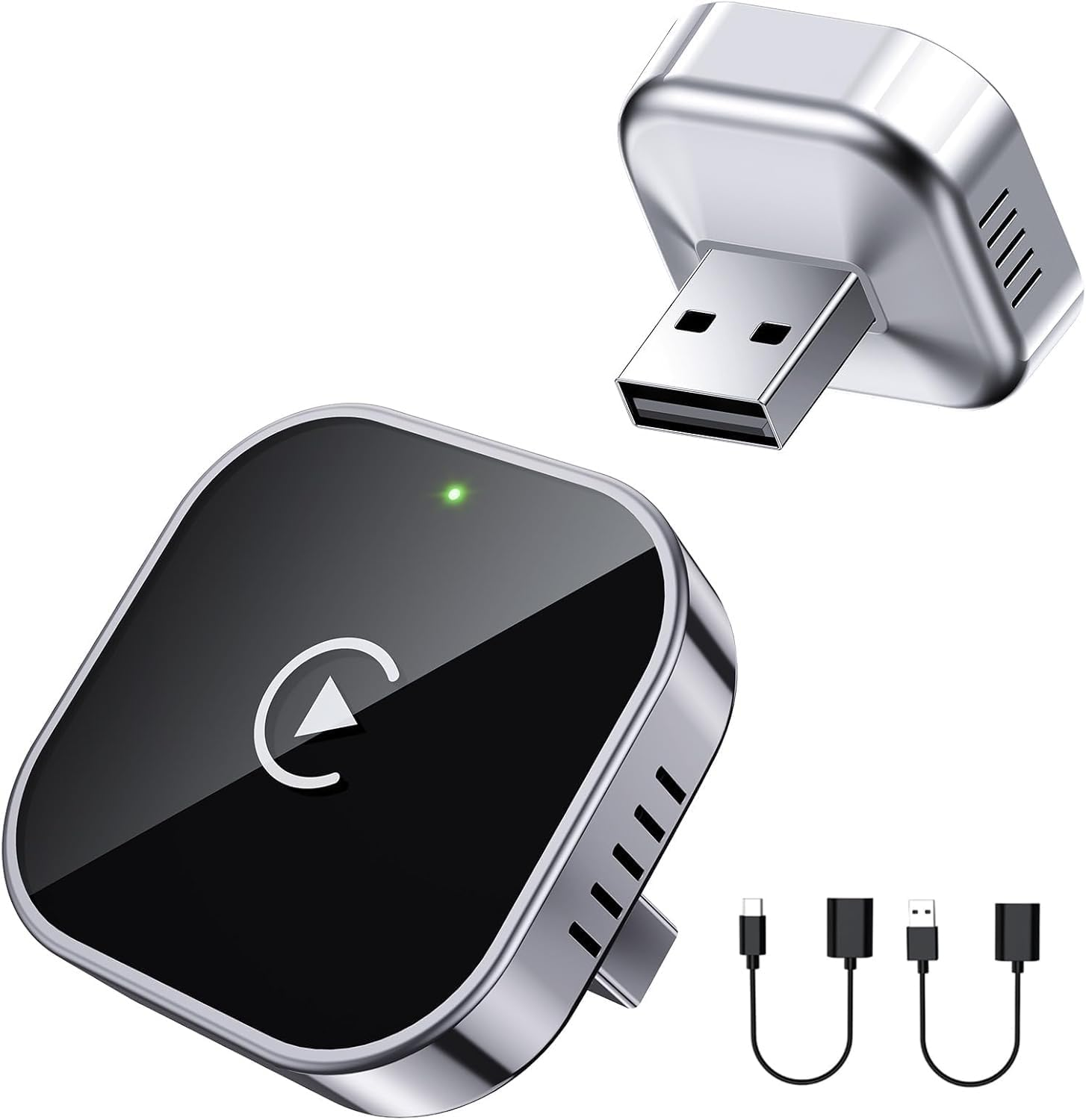 Wireless Carplay Adapter 2025 &ndash; Ultra-Slim Dual-Band Bluetooth Car Adapter for Apple Carplay & Android Auto &ndash; Plug and Play with Heat Dissipation Design image number 5