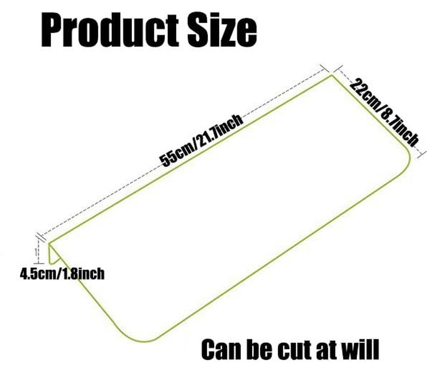 2 Pack Luminous Stair Treads Mats Anti-Slip Rugs Night Light Luminous Pads Runner Mute Home Decor Cat Staircase Carpets Protector Pattern Floor Mat Kitchen Rug for Kids and Dogs