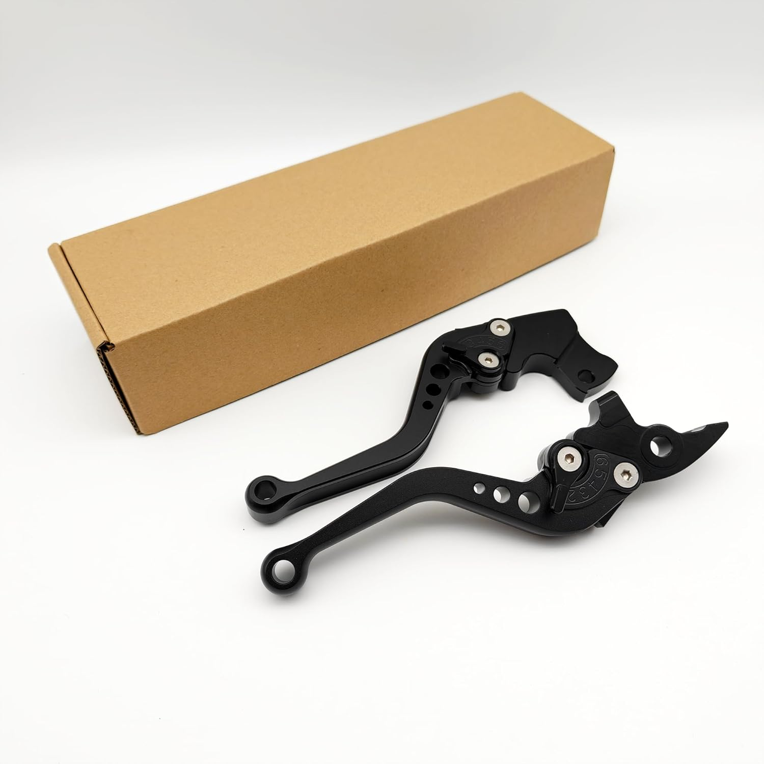 Generic Compatible with KTM Duke 125 200 250 390 RC125 RC200 RC390 Brake Clutch Lever CNC Aluminum Extendable Adjustable Levers Accessories (Black `Black)