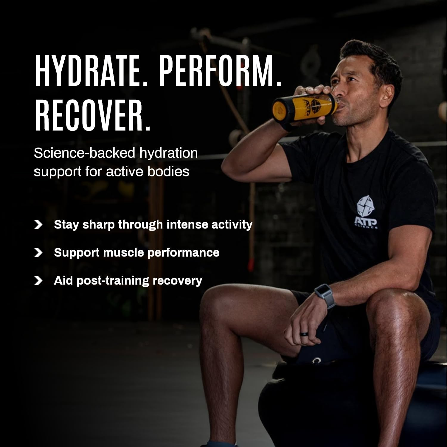 ATP Science Performance Hydration Electrolyte Powder, Low Sugar Electrolyte Mix with Herbal Extracts, Includes Sodium, Potassium, Calcium & Magnesium, No Artificial Flavours, 30 Serves, Fruit Punch image number 2