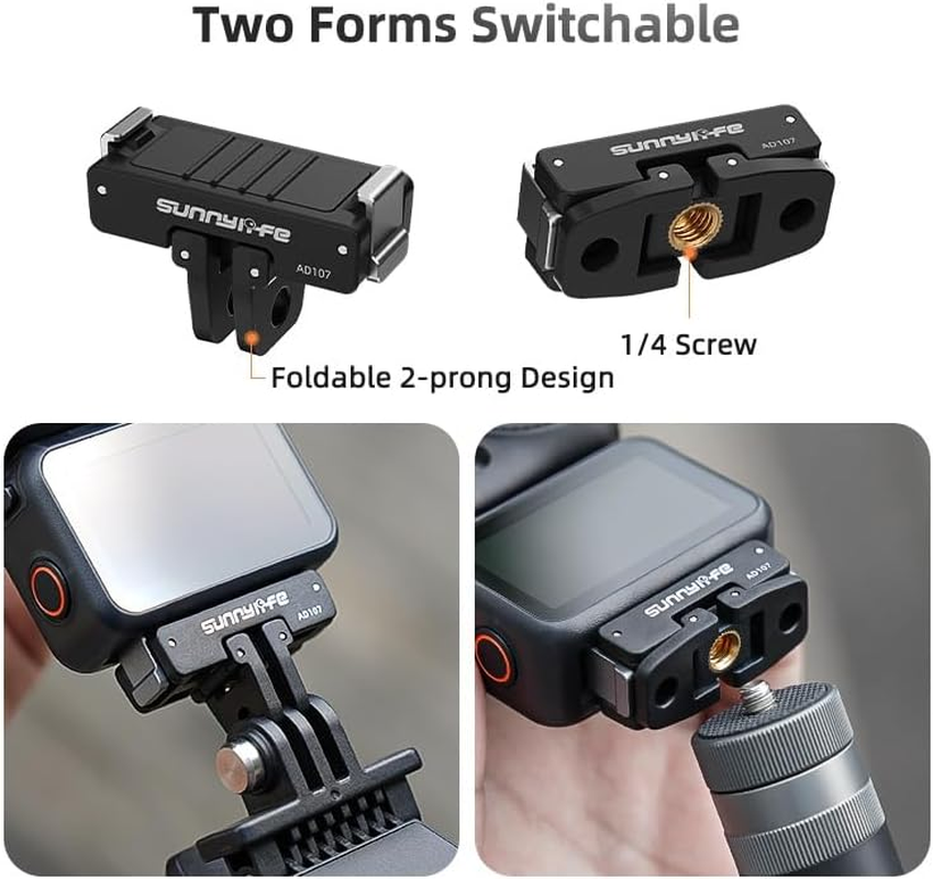 Magnetic Fork Adapter for Osmo Action 6 / Osmo Nano image number 4