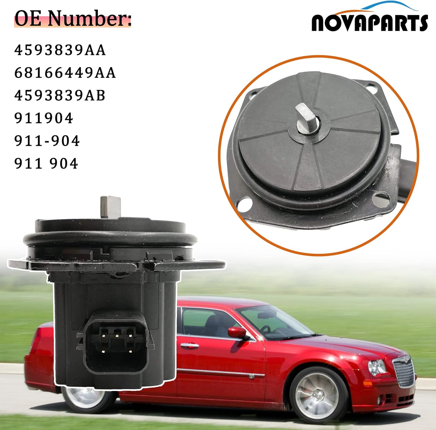 Short Runner Valve for 2007 2008 2009 2010 Dodge Charger Challenger Magnum SE SXT Chrysle 300 Limited Touring 2.7L 3.5L 4593839AA 68166449AA 4593839AB 911-904 image number 2
