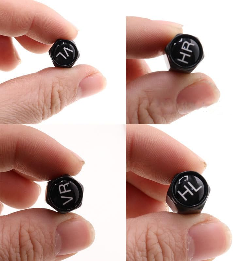 Car Dust Caps, Pack of 8, Valve Covers with Marking, Brass, Universal Tyre Cap with Artifact for Winter Tyres and Summer Tyres for Cars, Suvs, Motorbikes and Much More image number 2