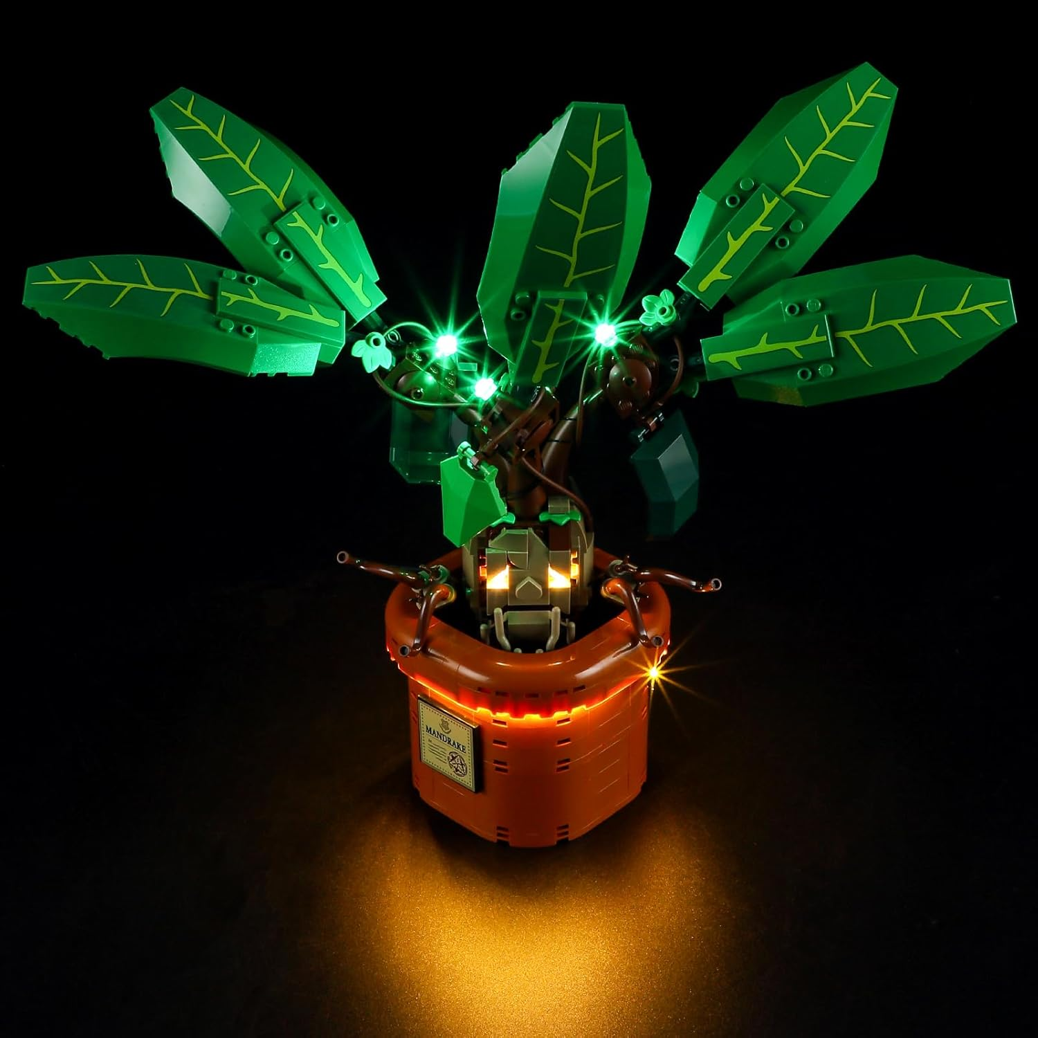 GEAMENT LED Light Set Compatible with  Harry Potter Magic Potion Plant Mandrake (Mandrake) - Lighting Set for 76433 (Model Set Not Included) image number 6