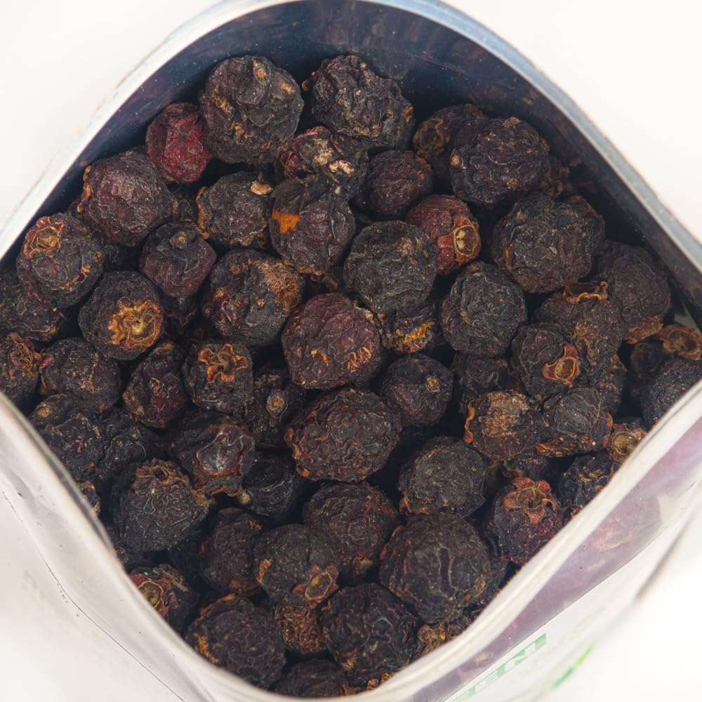 Siberian Green Whole Red Hawthorn Dried 400G Wild Harvested Crataegus Sanguinea from Altai image number 3