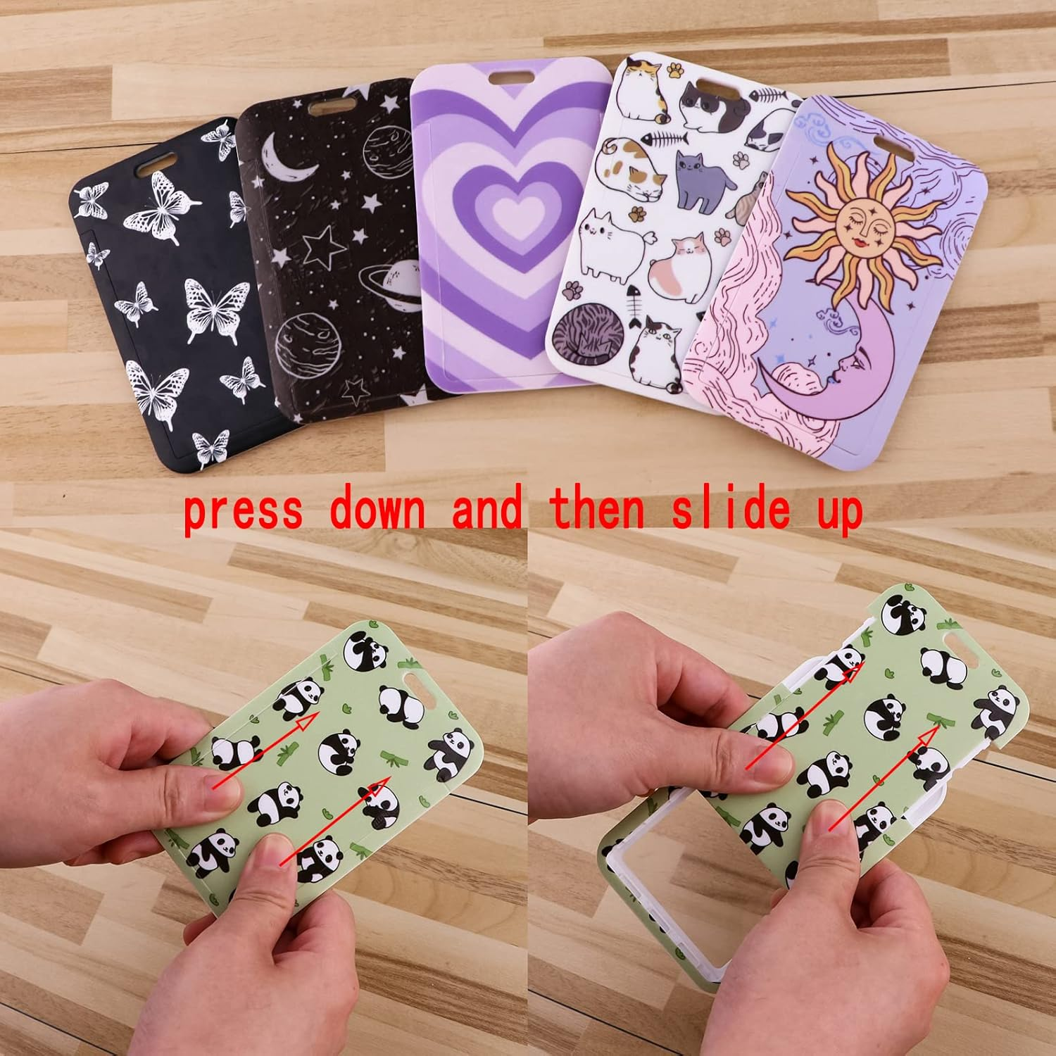 Cool Dachshund Dog Lanyard Card Holder for Men Boys Cute Green Key Lanyard Keychain for Women