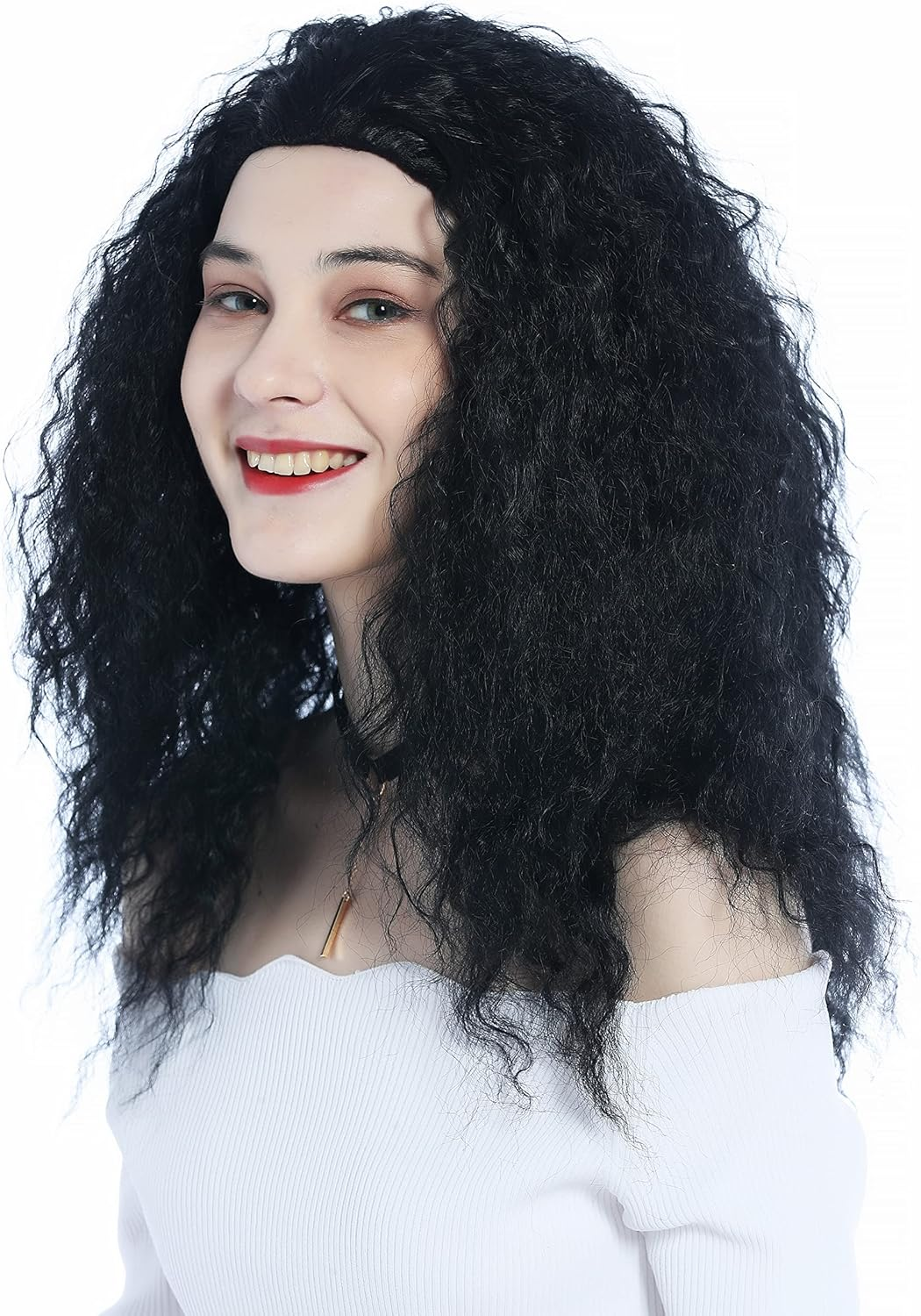 WIG ME up - ZM-1022-1 Women'S Wig Long Voluminous Frizzy Crepe Curls Black Caribbean Look image number 1