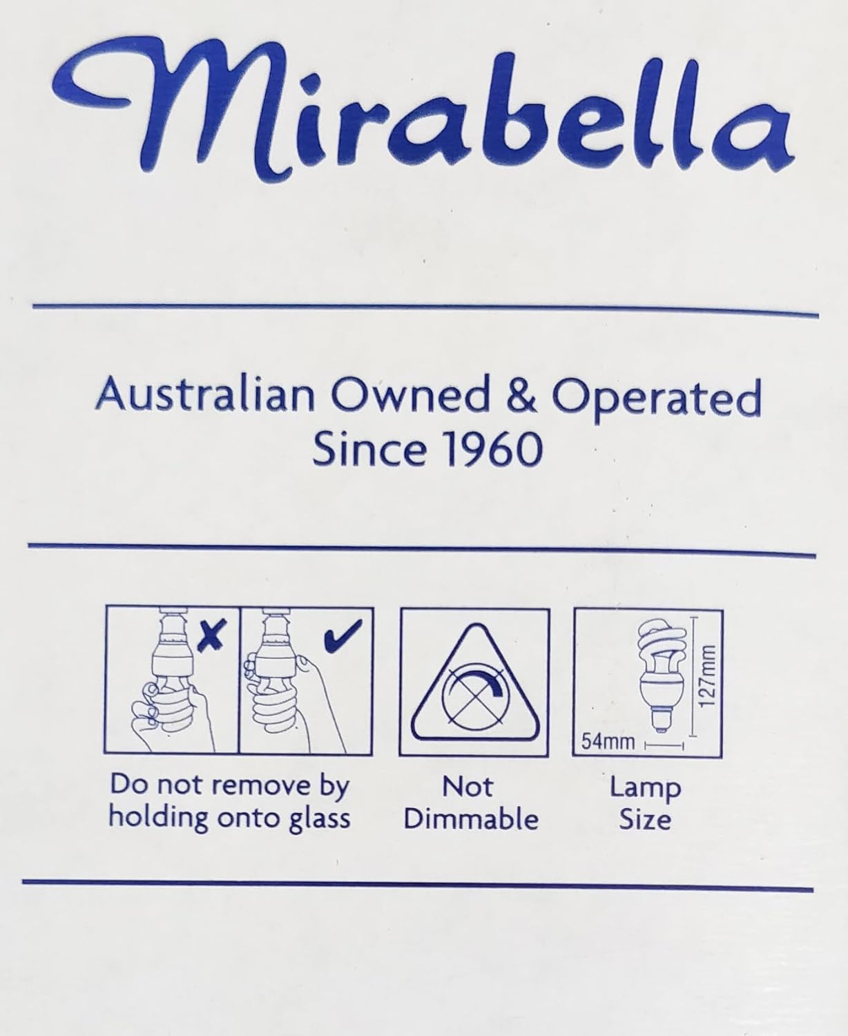 10 X 23W High Output CFL Globes Bulbs Warm White 2700K Screw Cap E27 Compact image number 6