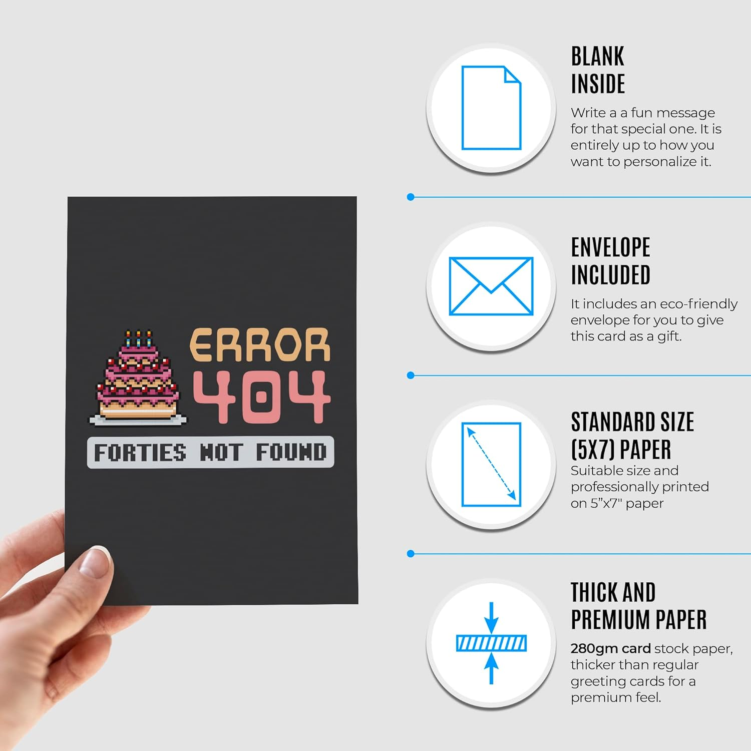 Funny 50Th Birthday Cards - for Women, Men, Mum, Dad, Son, Daughter, Sister, Brother - Joke Cards - NUM 125 image number 1