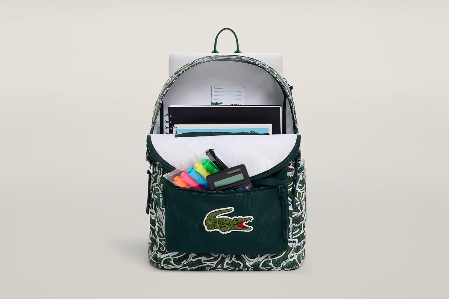 Lacoste Classic Backpack - Green image number 4