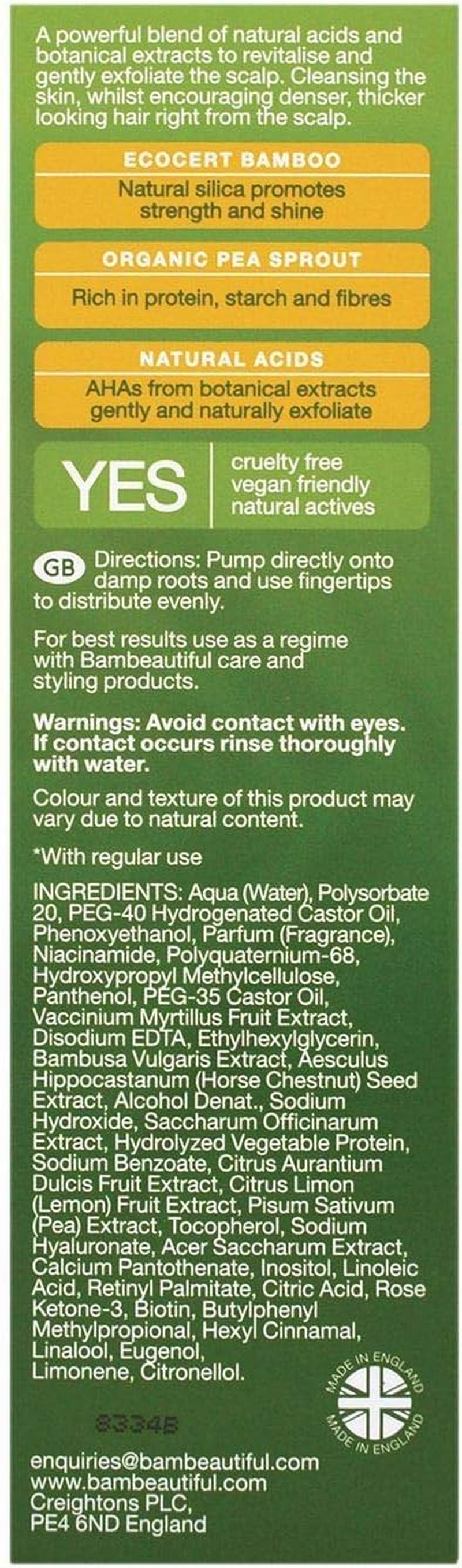 Bambeautiful Hair Densifying Foam, 150 Ml image number 4