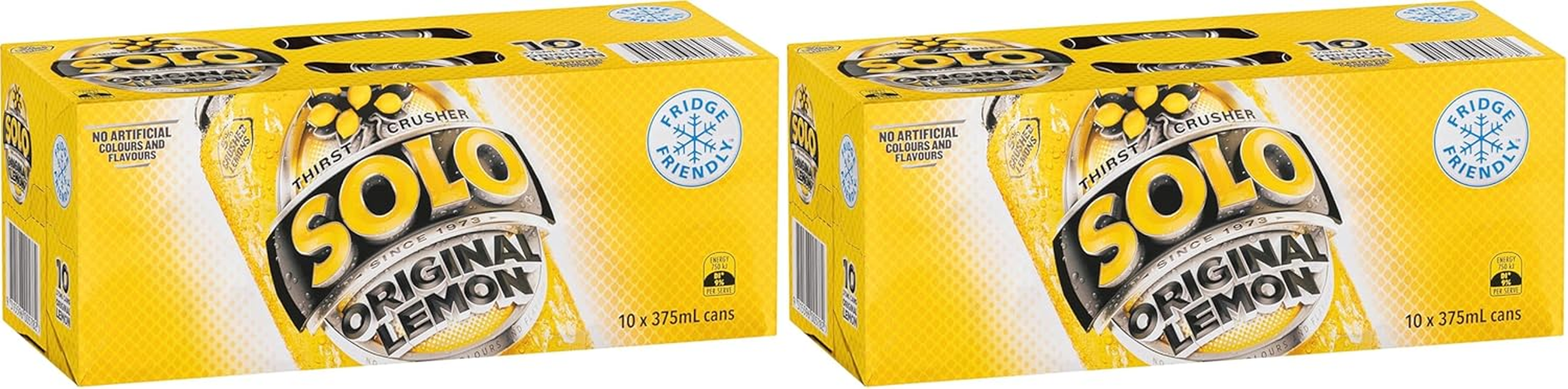 Solo Lemon Soft Drink Can, 10 X 375Ml image number 4