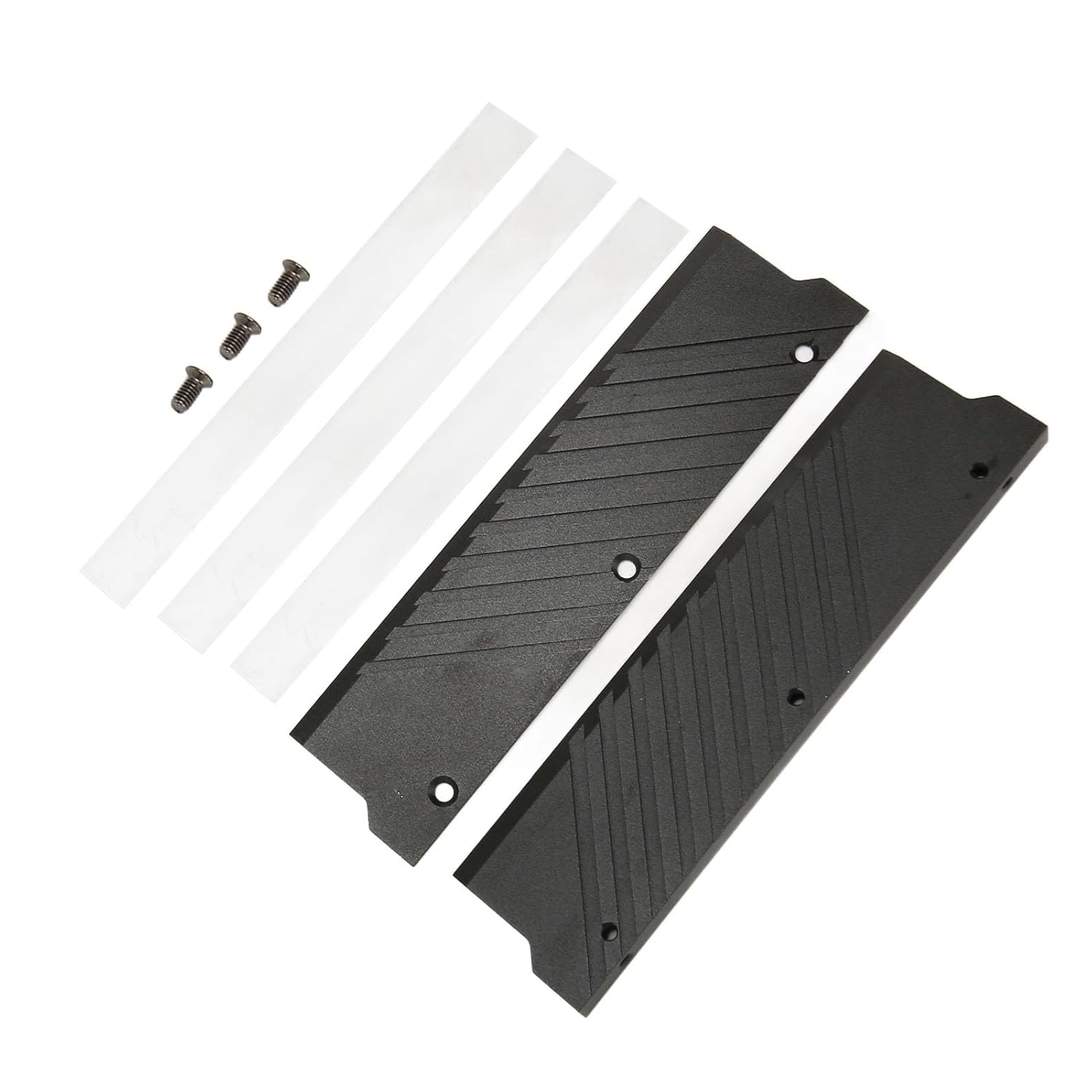 Pomya Memory RAM Cooler, Improve Performance Memory Cooling Heatsink Professional Aluminum Alloy for DDR5 Module (Black) image number 1