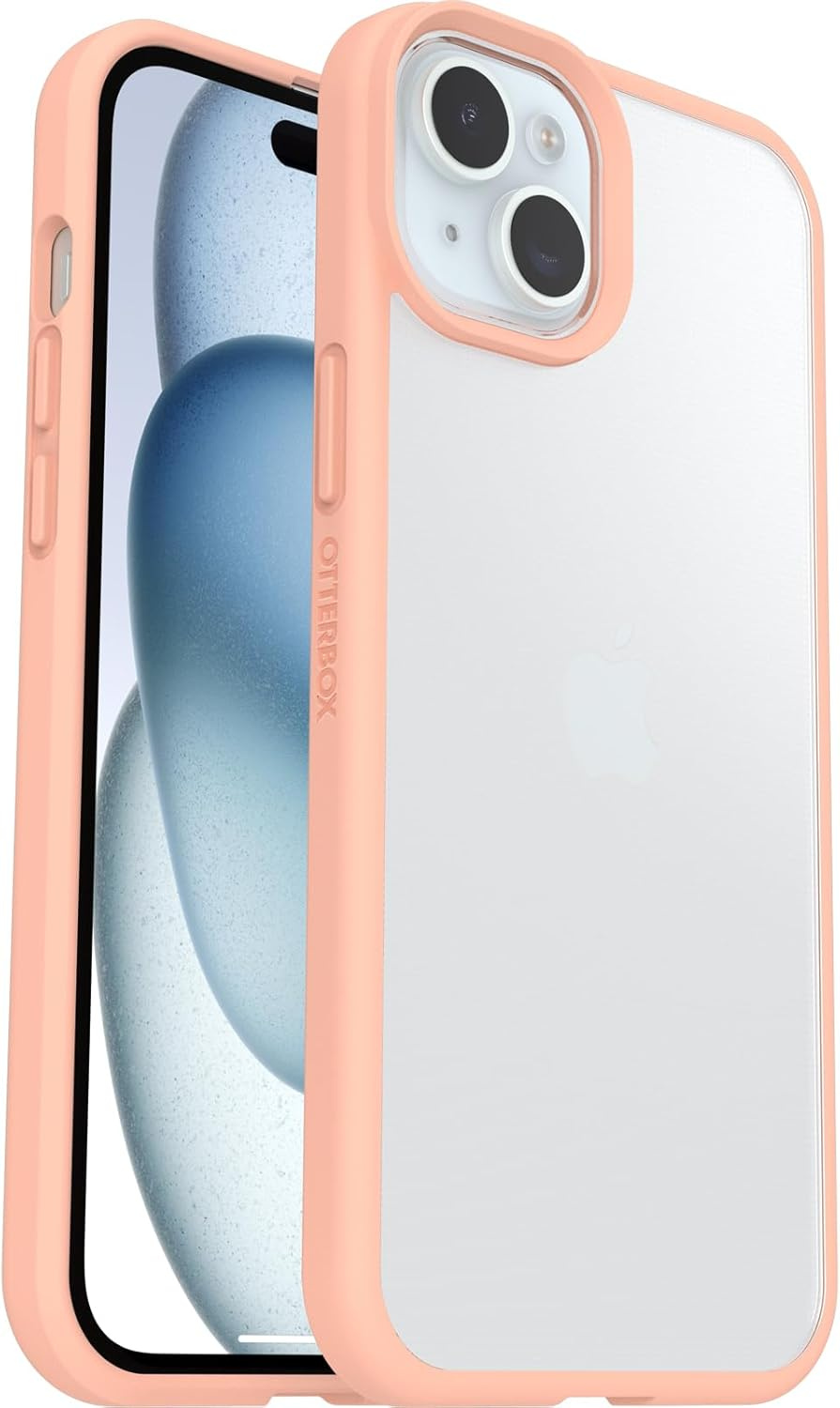Otterbox React Series Case for Iphone 15 Pro Max, Shockproof, Drop Proof, Ultra-Slim, Protective Thin Case, Tested to Military Standard, Clear