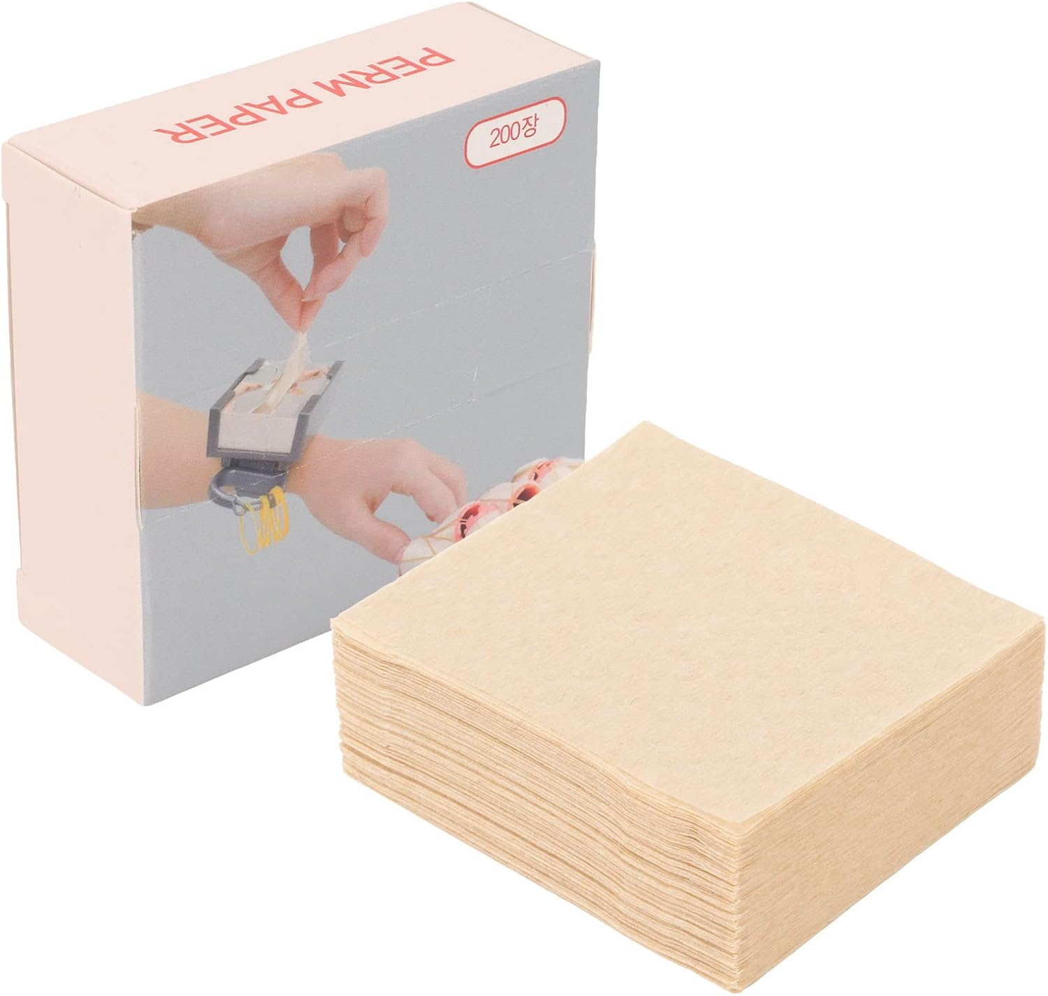 HAIR PERM PAPER DISPOSABLE 200 SHEET ULTRATHIN HAIRDRESSING STYLING CURLING PERMING WRAPS SALON HOME USE image number 3