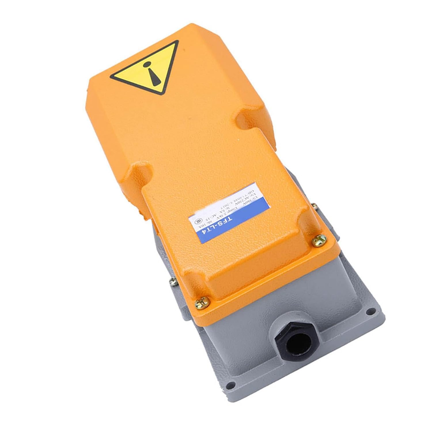 Switch, Non-Slip Aluminum Alloy Foot Switch for Machine Tool Equipment image number 3