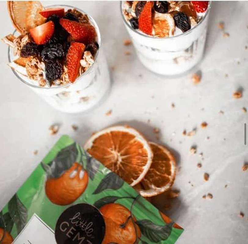 Little Gemz Dried Orange Slices | Sugar Free | Great for Teas, Beverages, Garnish, Cheeseboard | Dry Citrus Wheels. 100G image number 6